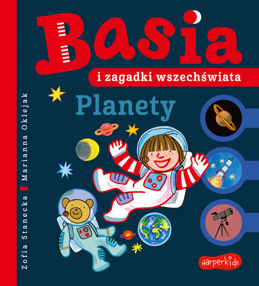 okładka Planety. Basia i zagadki wszechświata. Basia książka
