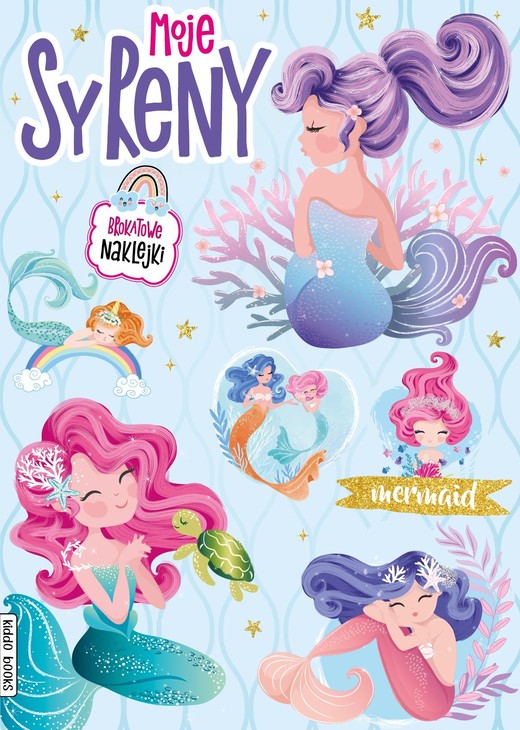 okładka Moje syreny z brokatem książka