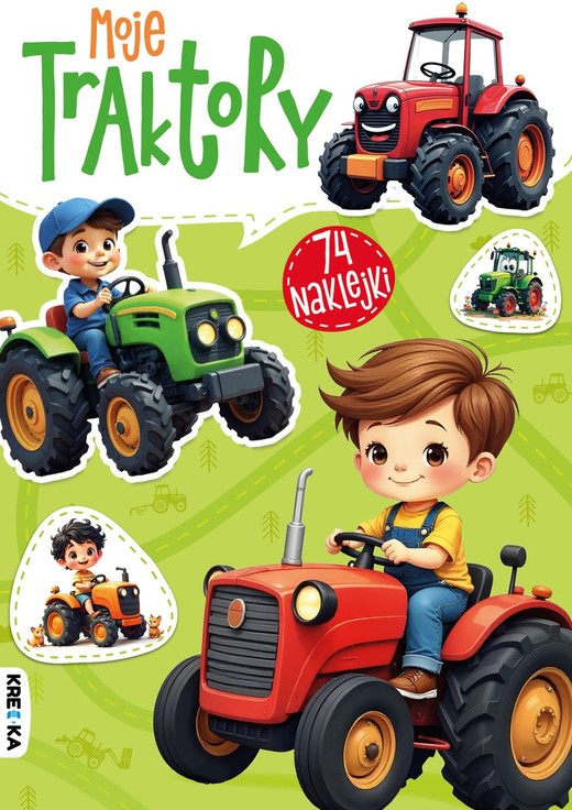 okładka Moje traktory książka