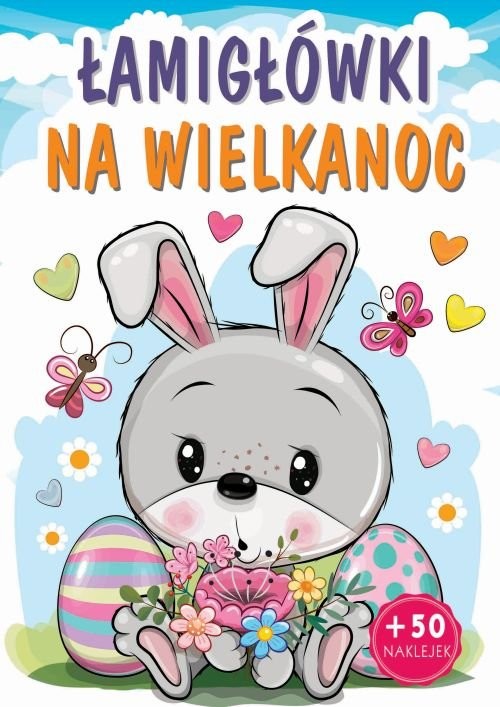okładka Łamigłówki na wielkanoc książka