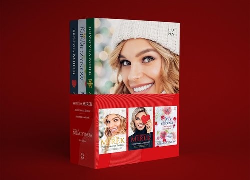 okładka Pakiet Moc słabości / Niezwykła miłość/ Złoty płatek śniegu książka | Krystyna Mirek