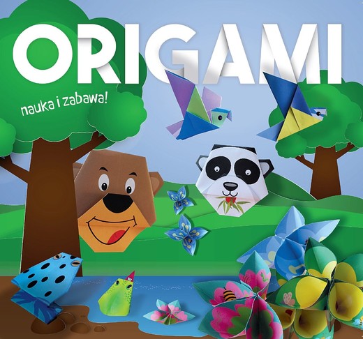 okładka Origami. Nauka i zabawa. Dzikie zwierzątka książka