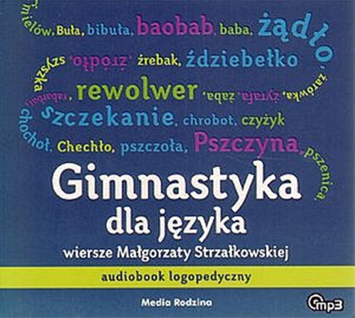 okładka Gimnastyka dla języka audiobook | MP3 | Małgorzata Strzałkowska