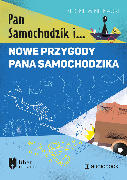 okładka Nowe przygody Pana Samochodzika audiobook | MP3 | Zbigniew Nienacki