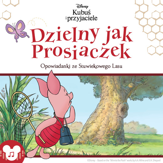 okładka Kubuś i przyjaciele. Dzielny jak Prosiaczek audiobook | MP3 | Catherine Hapka