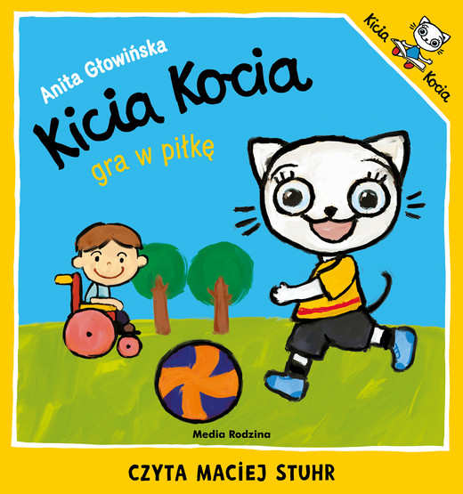 okładka Kicia Kocia gra w piłkę audiobook | MP3 | Anita Głowińska
