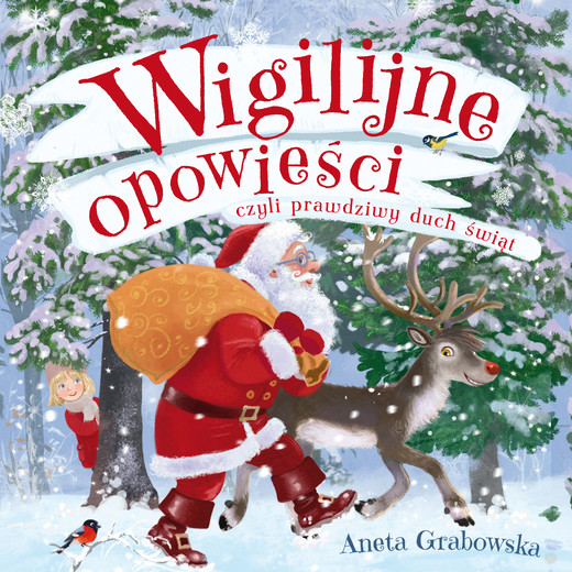 okładka Wigilijne opowieści, czyli prawdziwy duch świąt audiobook | MP3 | Aneta Grabowska