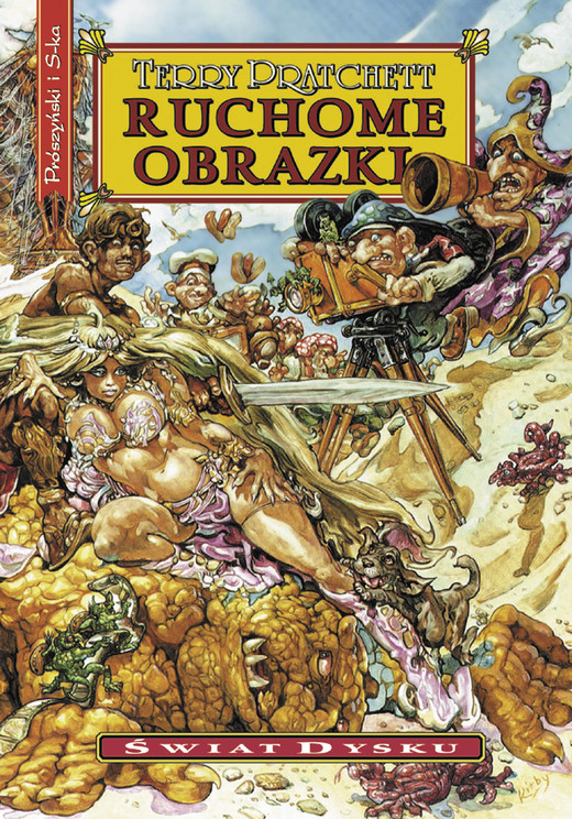okładka Ruchome obrazki ebook | epub, mobi | Terry Pratchett