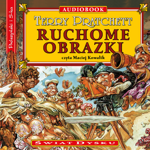 okładka Ruchome obrazki audiobook | MP3 | Terry Pratchett