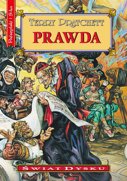 okładka Prawda ebook | epub, mobi | Terry Pratchett