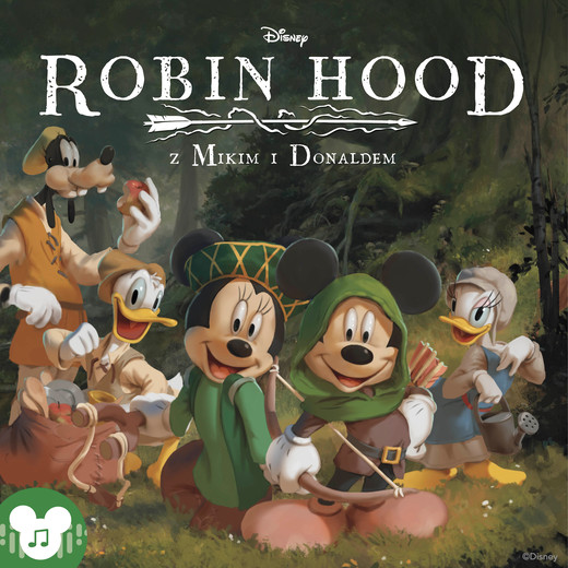 okładka Disney. Robin Hood z Mikim i Donaldem audiobook | MP3 | Autor zbiorowy