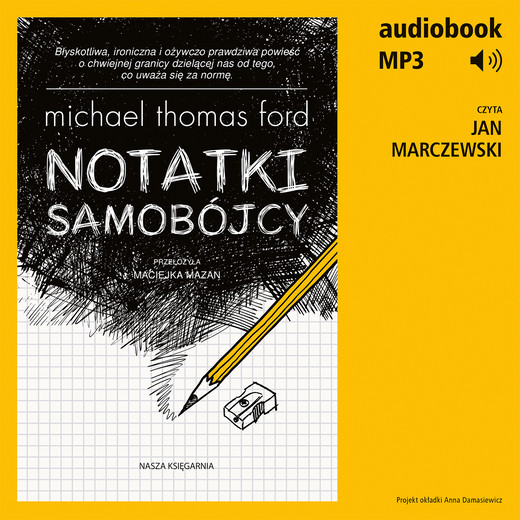 okładka Notatki samobójcy audiobook | MP3 | Michael Thomas Ford