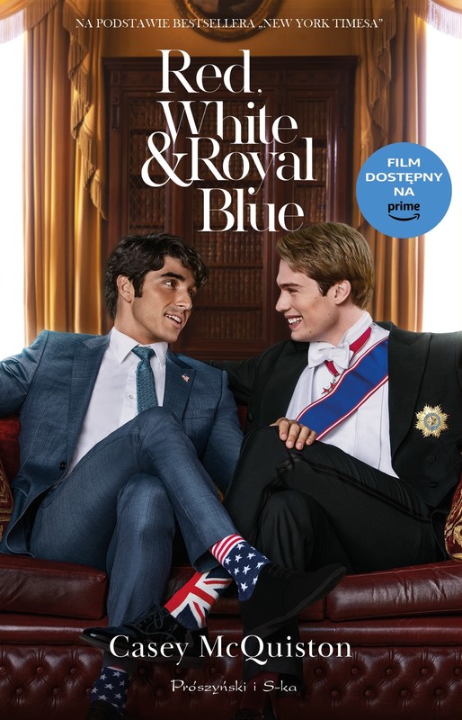 okładka Red, White & Royal Blue (wyd. filmowe) ebook | epub, mobi | Casey McQuiston