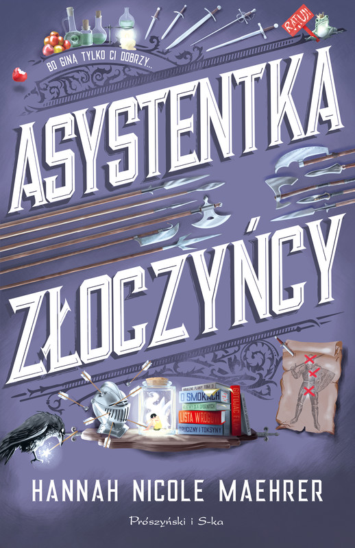 okładka Asystentka złoczyńcy ebook | epub, mobi | Hannah Nicole Maehrer