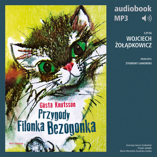 okładka Przygody Filonka Bezogonka audiobook | MP3 | Gosta Knutsson