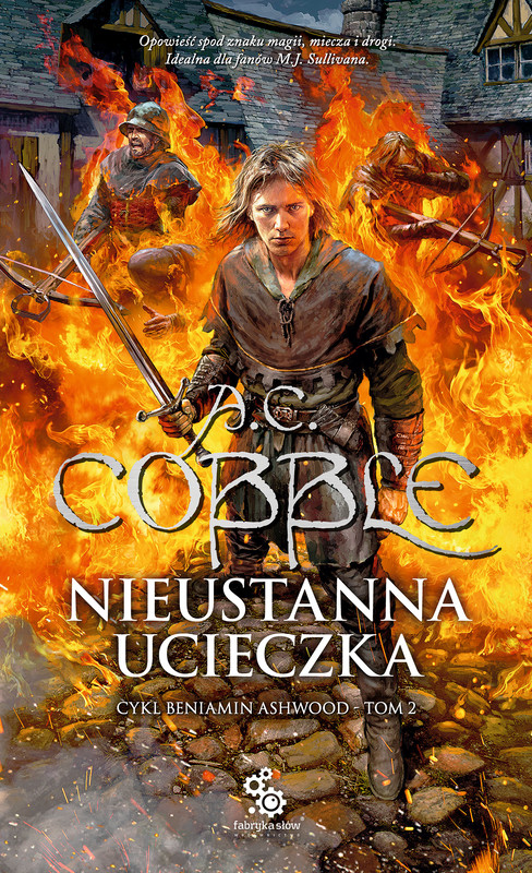 okładka Nieustanna ucieczka ebook | epub, mobi | AC Cobble