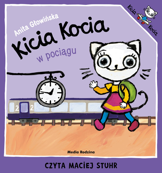 okładka Kicia Kocia w pociągu audiobook | MP3 | Anita Głowińska