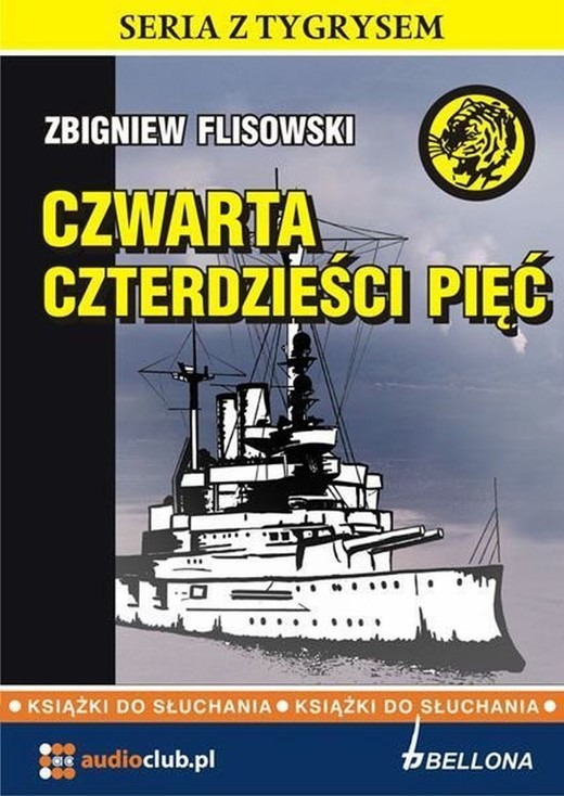 okładka Czwarta czterdzieści pięć audiobook | MP3 | Zbigniew Flisowski