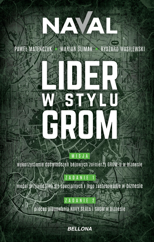okładka Lider w stylu GROM ebook | epub, mobi | Wasilewski Ryszard, Ślimak Marian, Naval