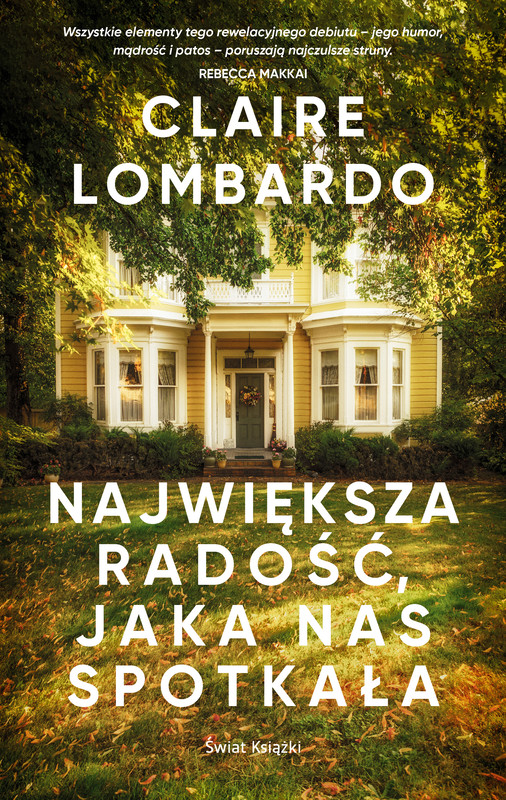 okładka Największa radość, jaka nas spotkała ebook | epub, mobi | Claire Lombardo