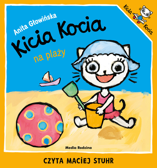 okładka Kicia Kocia na plaży audiobook | MP3 | Anita Głowińska