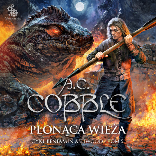 okładka Płonąca wieża audiobook | MP3 | A.C. Cobble
