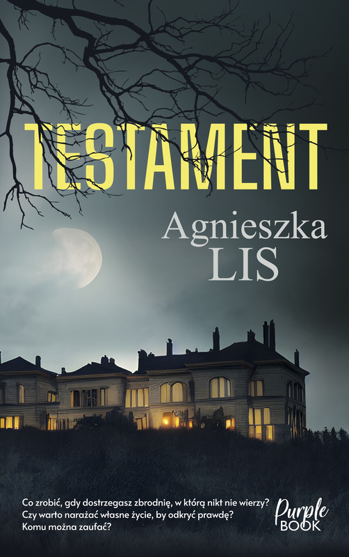 okładka Testament ebook | epub, mobi | Agnieszka Lis