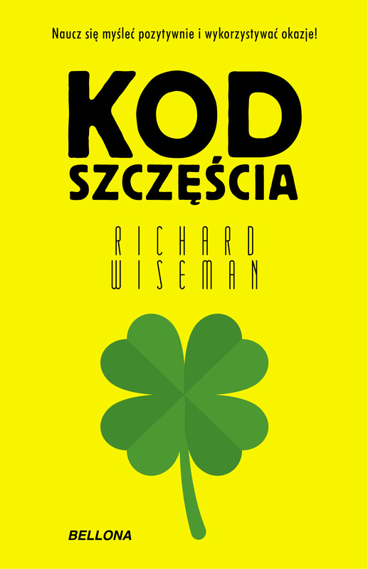 okładka Kod szczęścia ebook | epub, mobi | Richard Wiseman