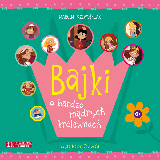 okładka Bajki o bardzo mądrych królewnach audiobook | MP3 | Marcin Przewoźniak