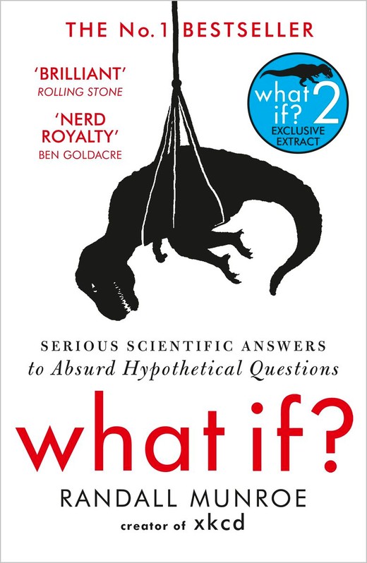 okładka What If? Serious Scientific Answers to Absurd Hypothetical Questions wer. angielska książka