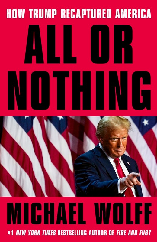 okładka All or Nothing. How Trump Recaptured America wer. angielska książka