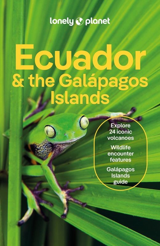 okładka Ecuador & the Galapagos Islands wer. angielska książka
