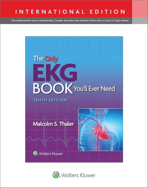 okładka The Only EKG Book You'll Ever Need wer. angielska książka