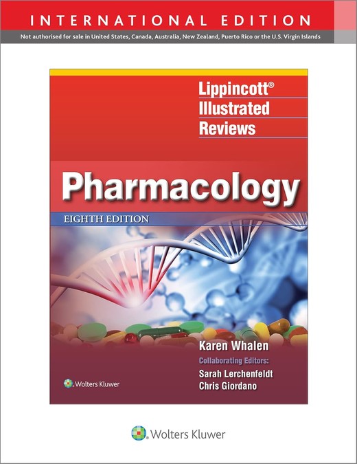 okładka Pharmacology. Lippincott Illustrated Reviews wer. angielska książka
