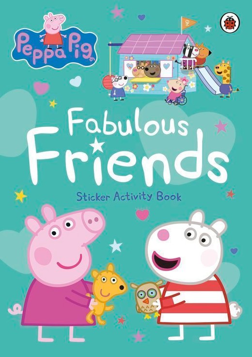 okładka Fabulous friends. Peppa Pig wer. angielska książka
