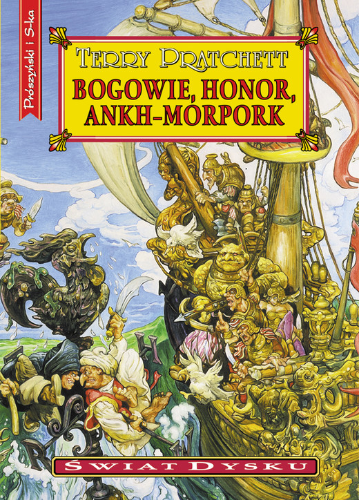 okładka Bogowie, honor, Ankh-Morpork ebook | epub, mobi | Terry Pratchett