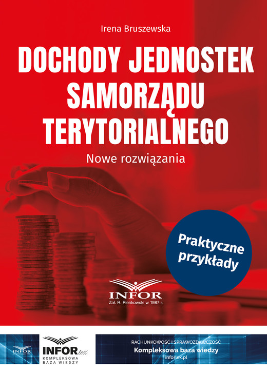 okładka Dochody jednostek samorządu terytorialnego ebook | pdf | dr Irena Bruszewska