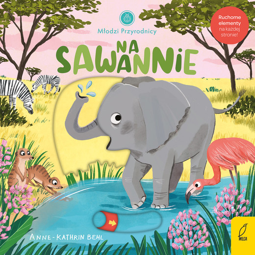 okładka Na sawannie. Młodzi przyrodnicy książka