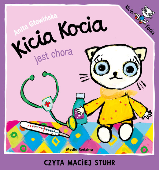 okładka Kicia Kocia jest chora audiobook | MP3 | Anita Głowińska