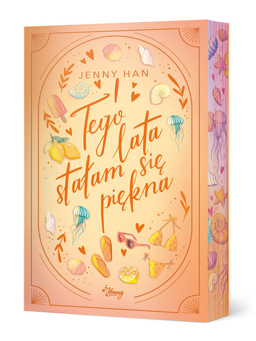 okładka Tego lata stałam się piękna. Lato. Tom 1 (ilustrowane brzegi) książka