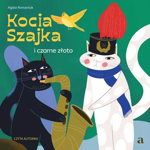 okładka Kocia Szajka i czarne złoto audiobook | MP3 | Agata Romaniuk
