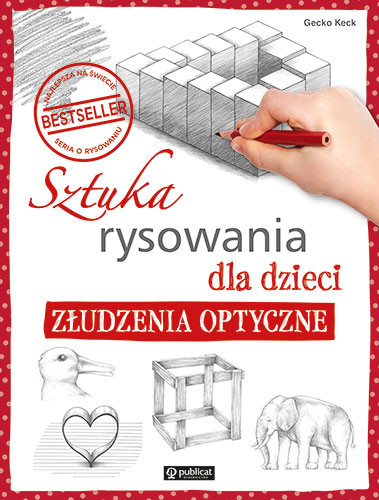 okładka Sztuka rysowania dla dzieci. Złudzenia optyczne książka