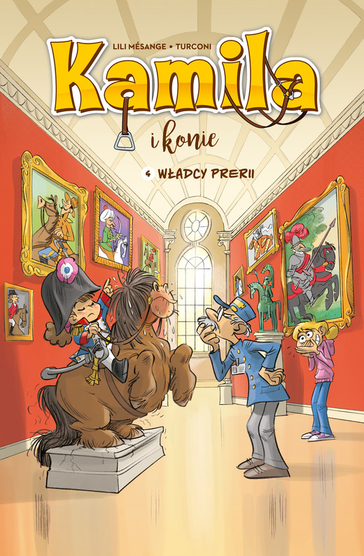 okładka Władcy prerii. Kamila i Konie. Tom 4 książka