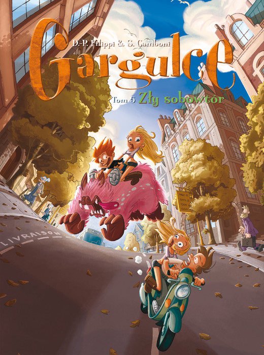 okładka Zły sobowtór. Gargulce. Tom 5 książka