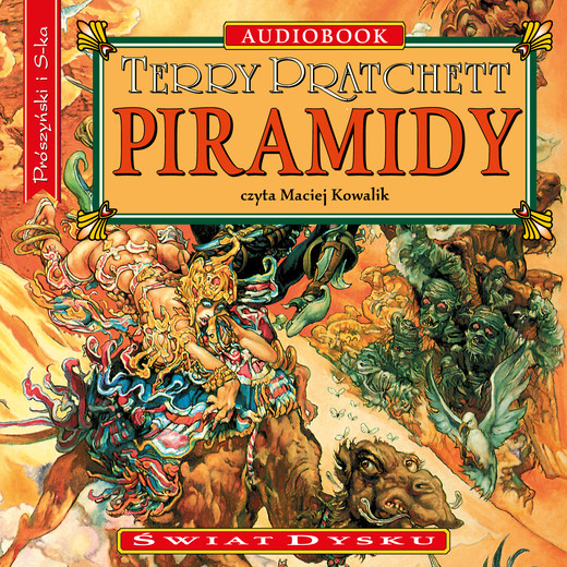 okładka Piramidy audiobook | MP3 | Terry Pratchett