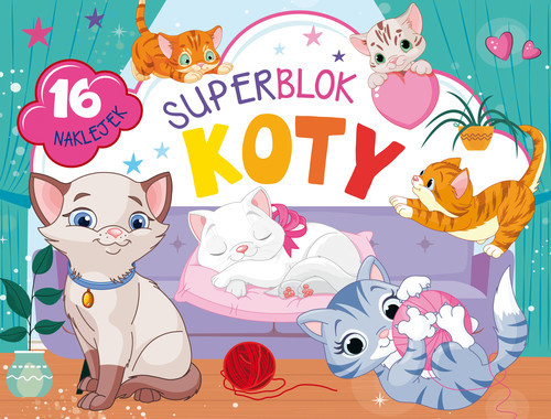 okładka Superblok Koty książka