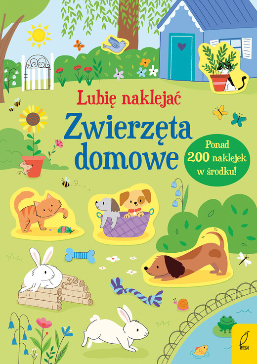 okładka Zwierzęta domowe. Lubię naklejać książka