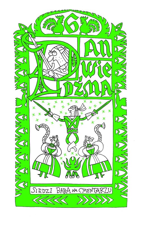 okładka Siedzi baba na cmentarzu. Pan Wiedźma. Tom 6 książka