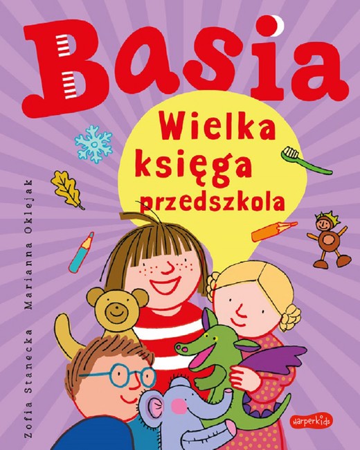 okładka Basia. Wielka księga przedszkola ebook | epub, mobi | Zofia Stanecka