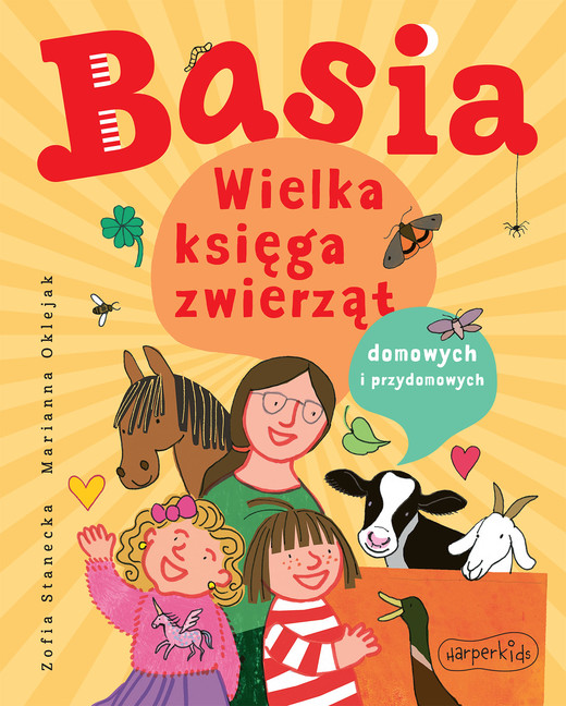 okładka Basia. Wielka księga zwierząt domowych i przydomowych ebook | epub, mobi, pdf | Zofia Stanecka